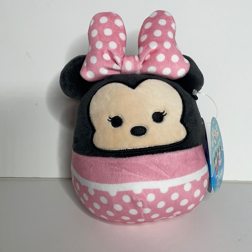 Squishmallow Disney Minnie Mouse‎ NWT pink/black